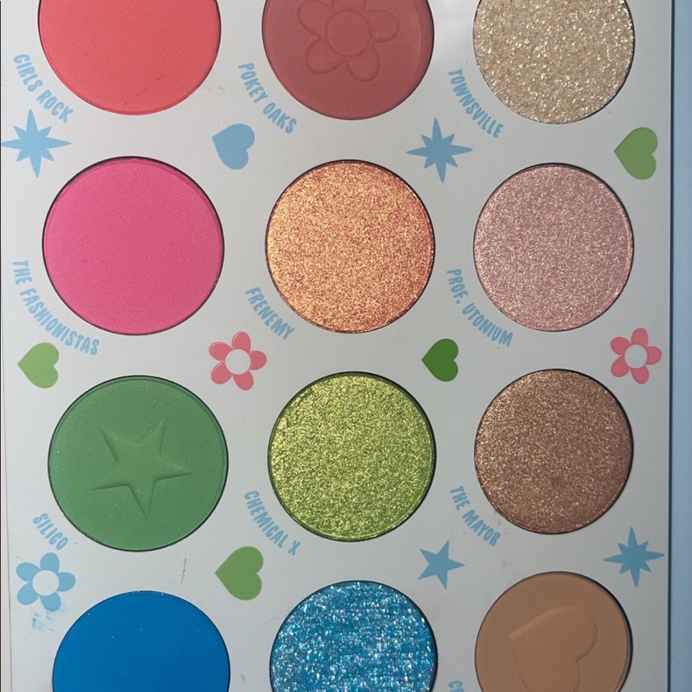Colourpop power puff girls pallet